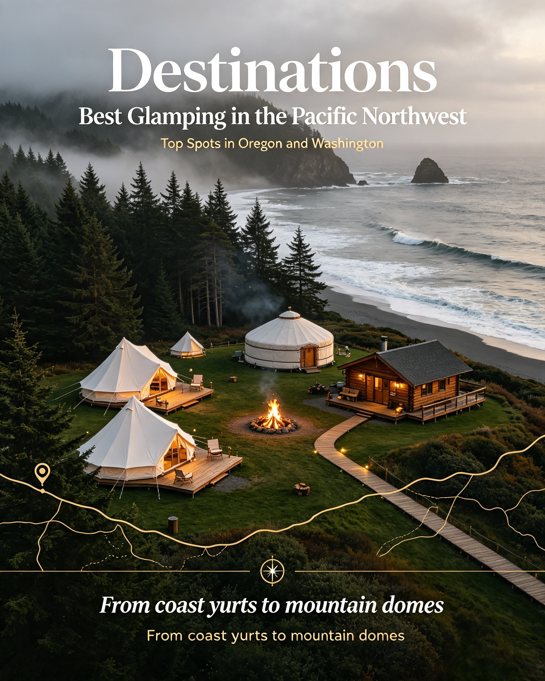 Best Glamping in the Pacific Northwest: Top Spots in Oregon and Washington