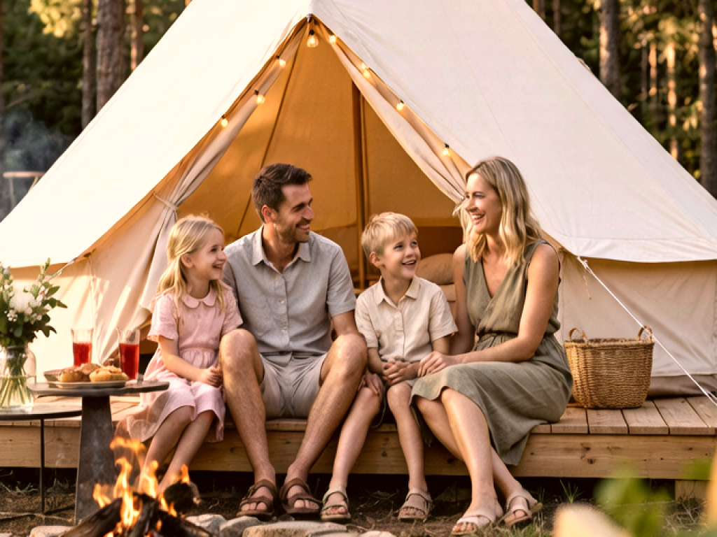 Pet-friendly glamping
