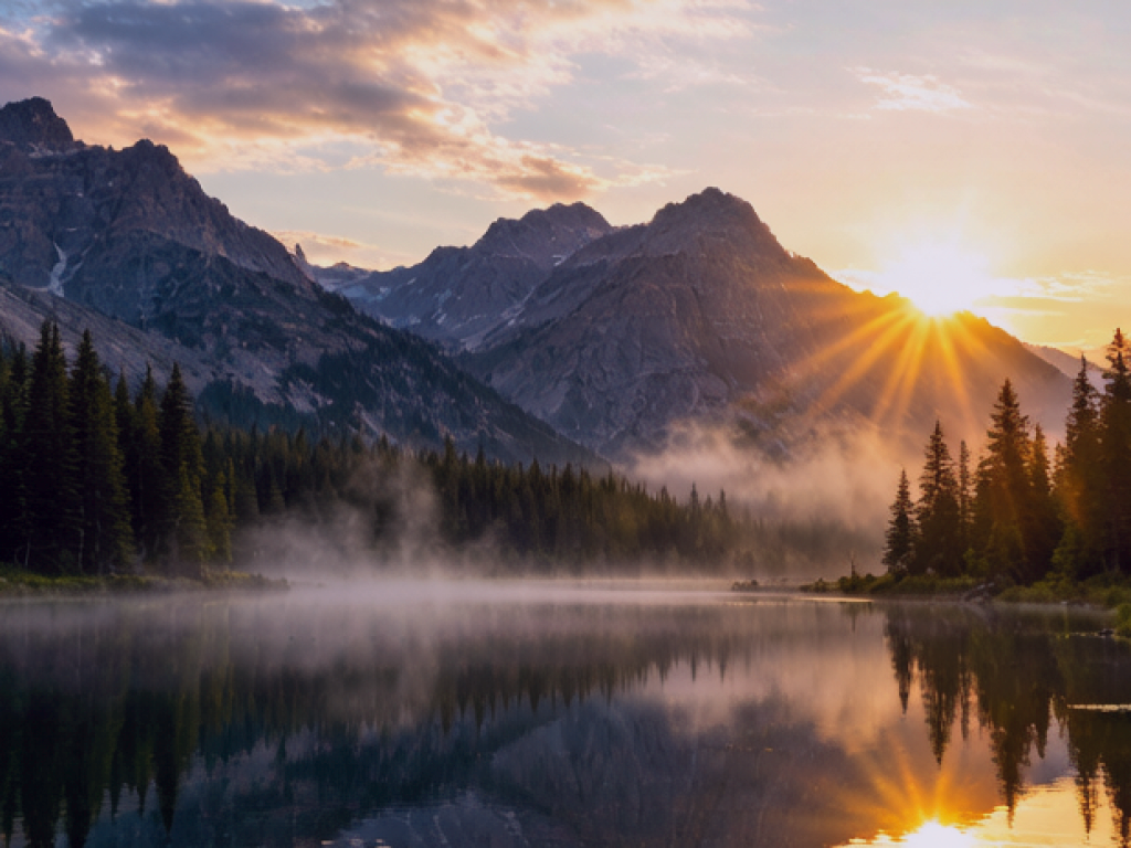 Scenic glamping destination